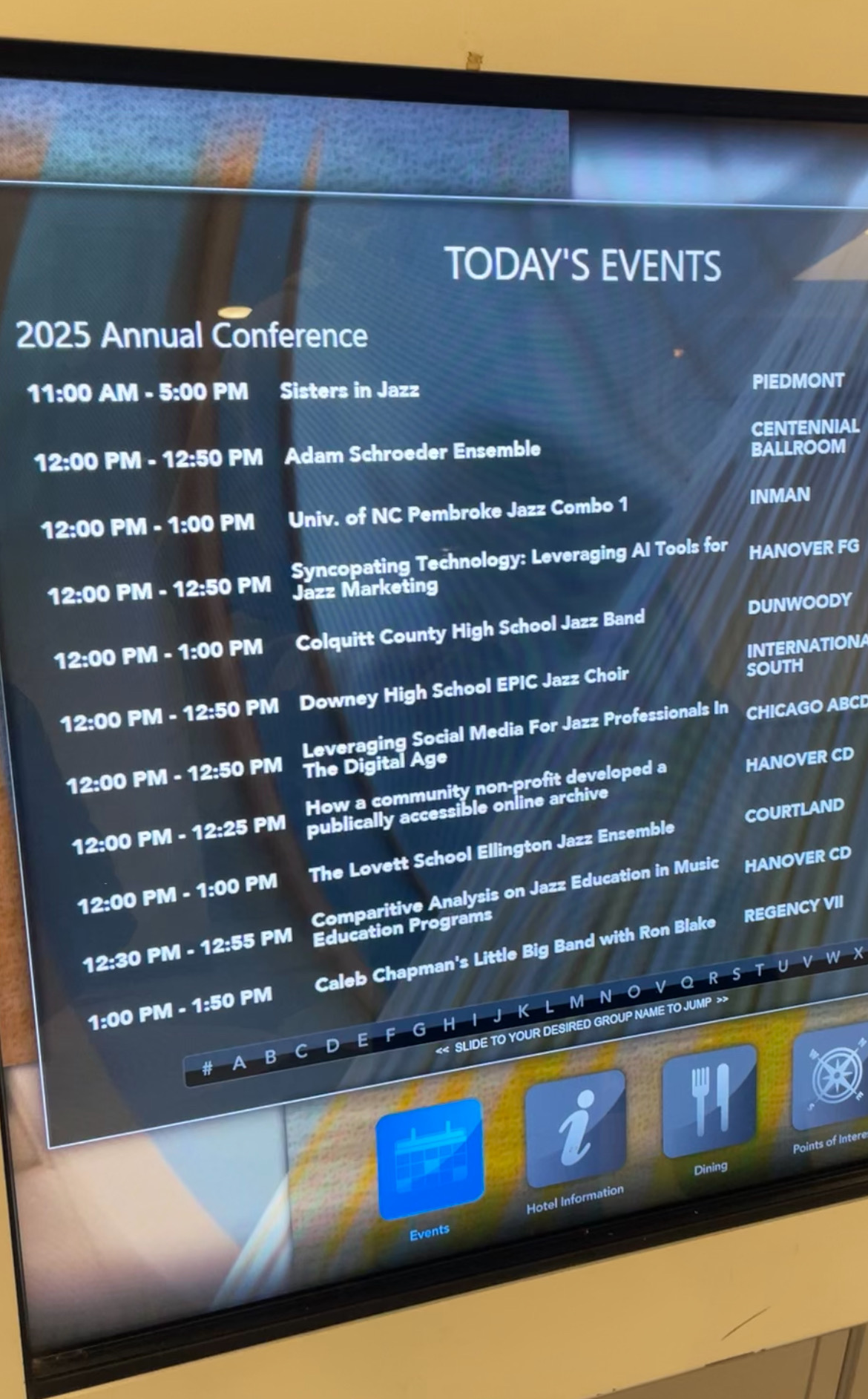 JEN 2025 events