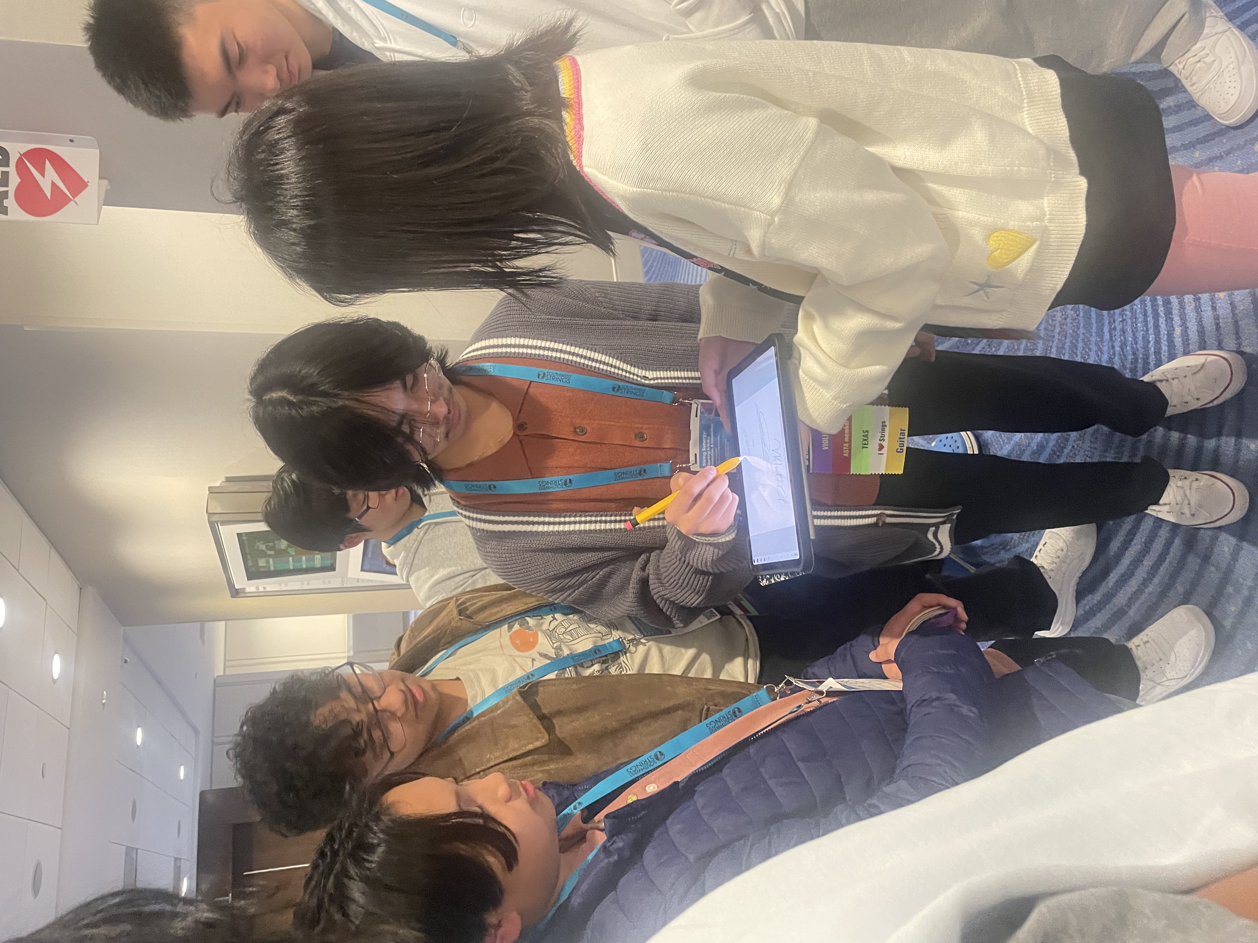 ASTA 2025 students collaborating