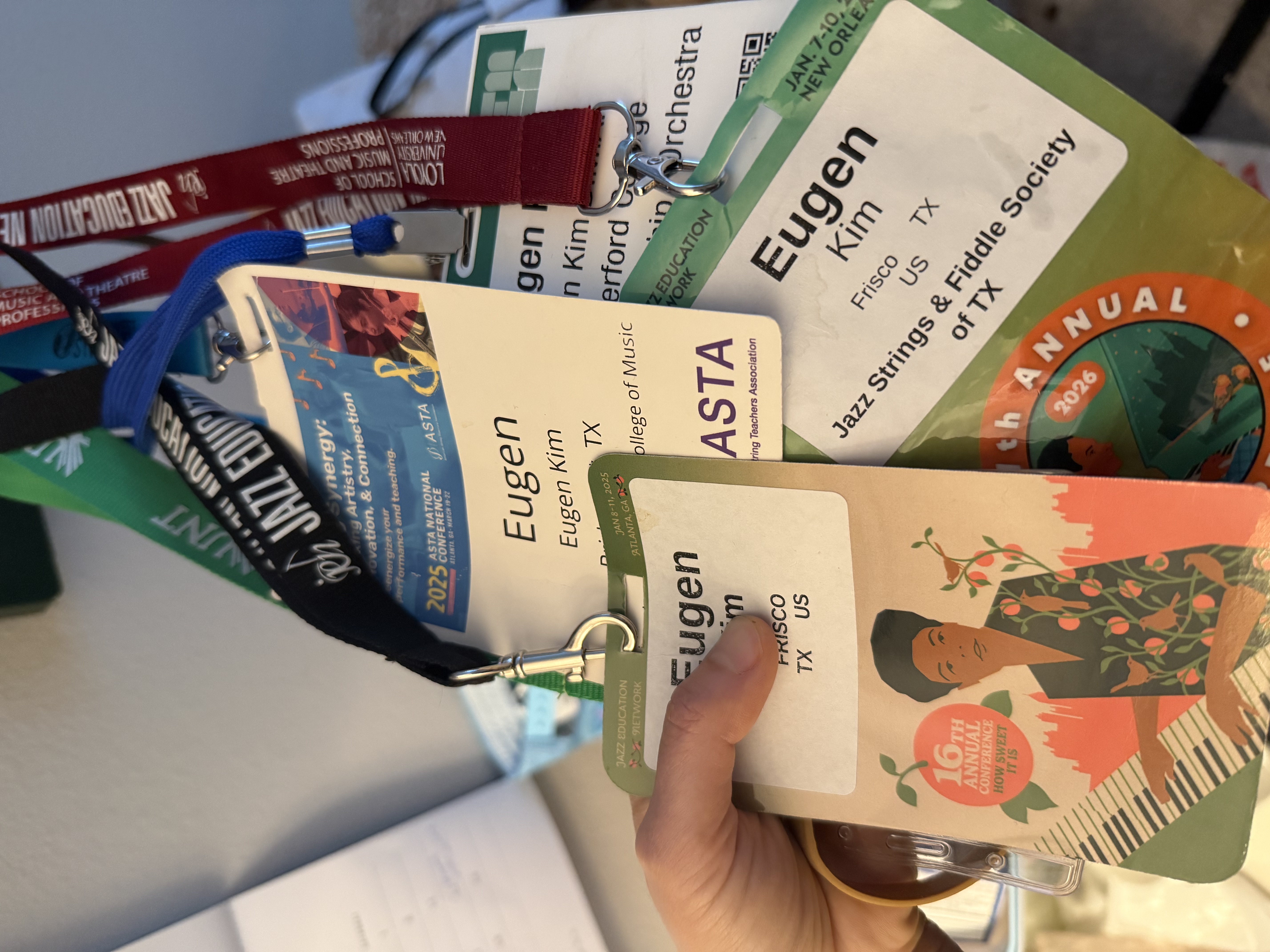 Conference badges